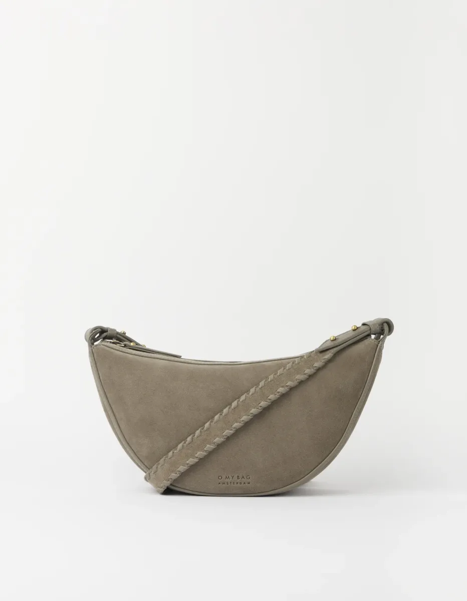 OMyBag: 'Leo' midi Clay suède