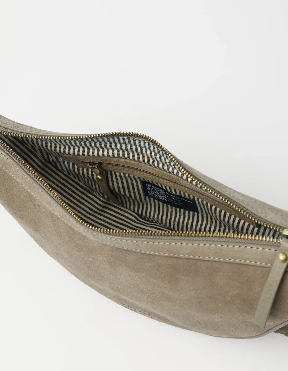 OMyBag: 'Leo' midi Clay suède