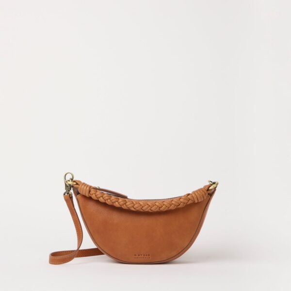 OMyBag: 'Leo mini' cognac leder