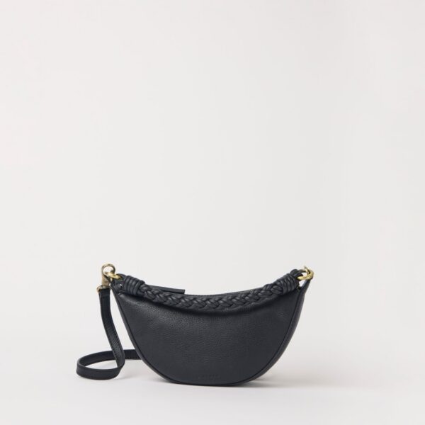 OMyBag: 'Leo mini' zwart leder