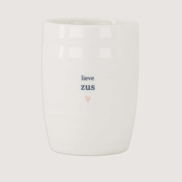 Zusss: Koffiemok 'Lieve zus'