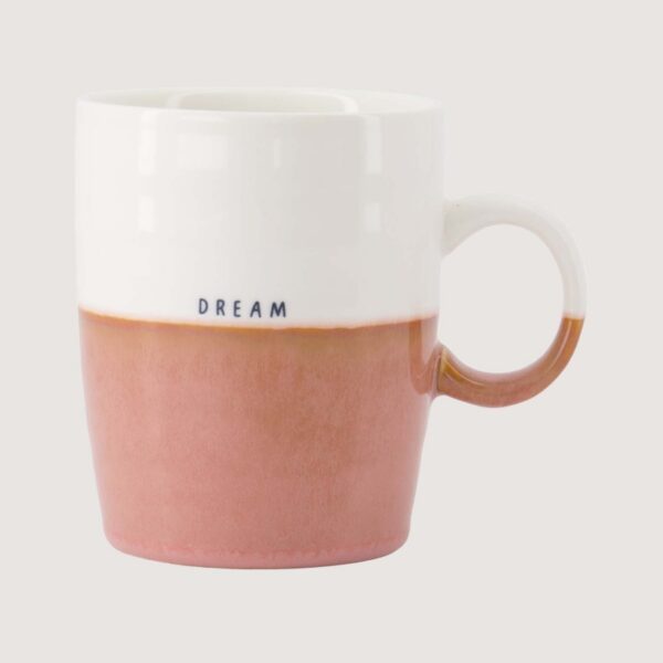 Zusss: Theemok 'Dream' wit/donkerroze