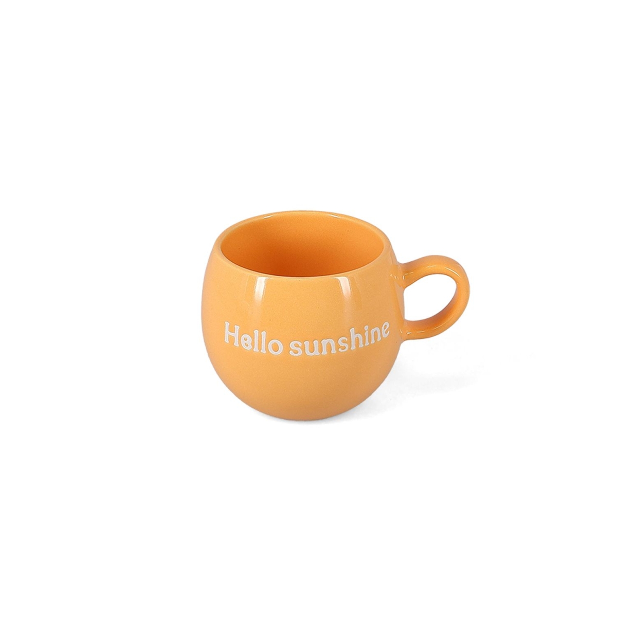 Muggies mok: 'Hello sunshine' oranje