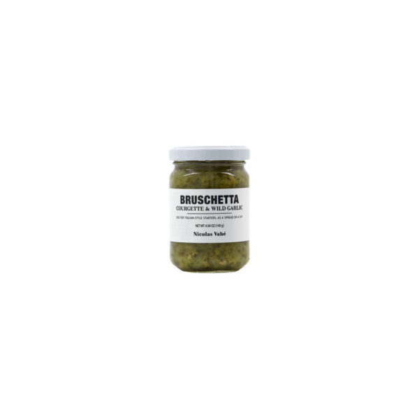 Nicolas vahé: Bruschetta met courgette en wilde look