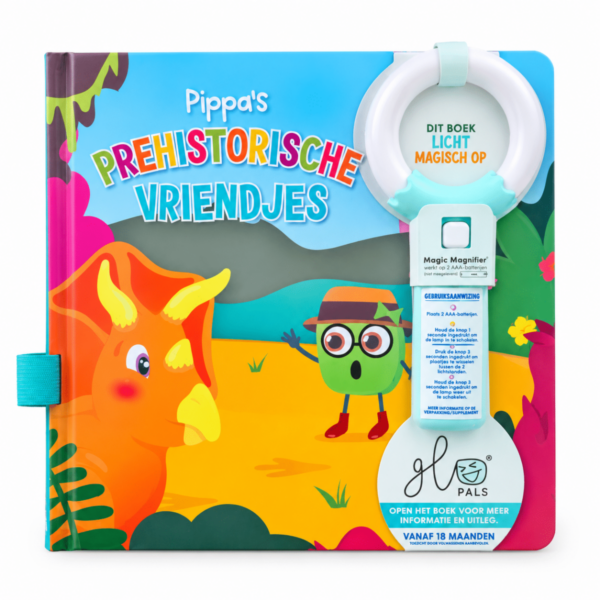 Glo Pals: 'Interactief verlicht verhalenboek': Pippa's prehistorische vriendjes