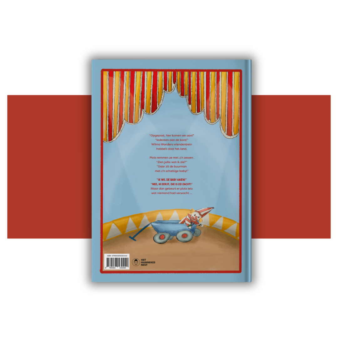 Hanne Luyten: Kinderboek: Wilma Wonder en de circusbaby