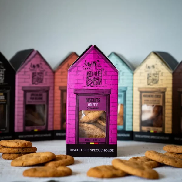 Huisje met koekjes: viooltjes