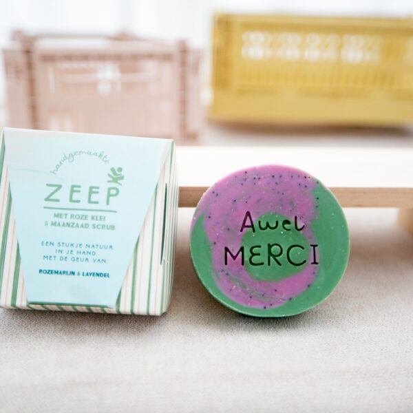 Kabine Jess: Zeep Rozemarijn: 'Awel merci'