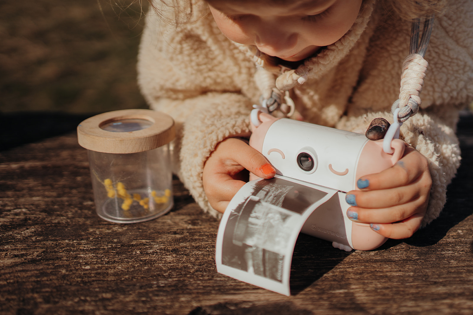 Kidyprint: Thermische printcamera - roos