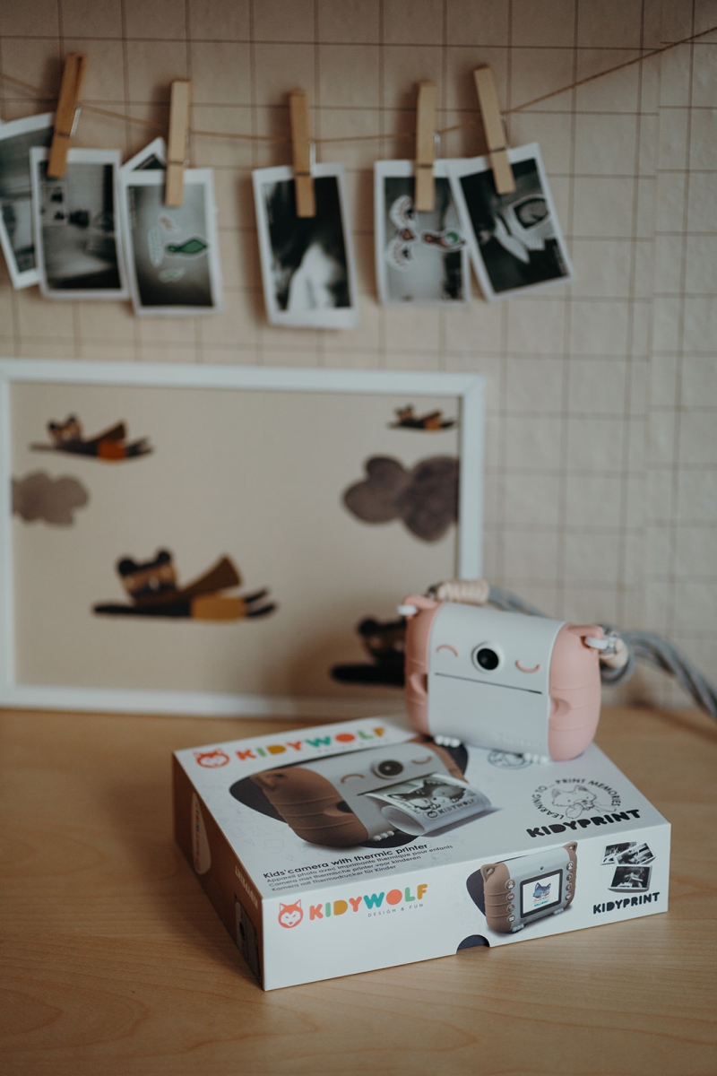 Kidyprint: Thermische printcamera - roos