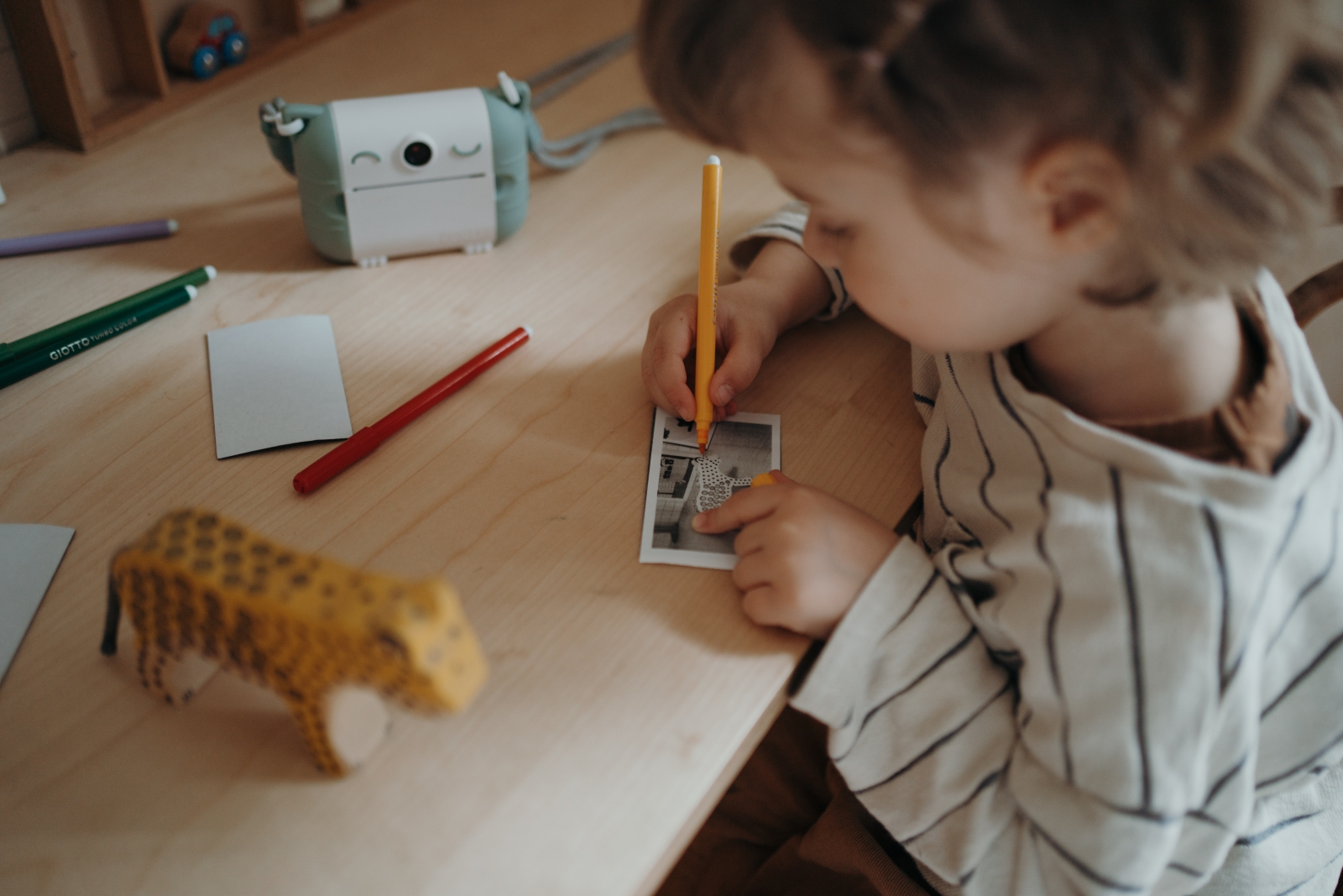 Kidyprint: Thermische printcamera - roos