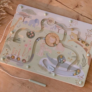 Little Dutch: Magnetisch doolhof 'Safari Friends'