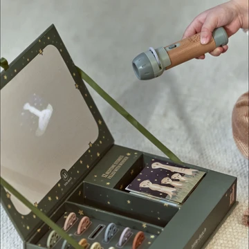 Little Dutch: Verhalen projector/zaklamp 'Safari Friends'