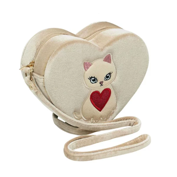 Mimi en Lula: 'Kitty heart' bag