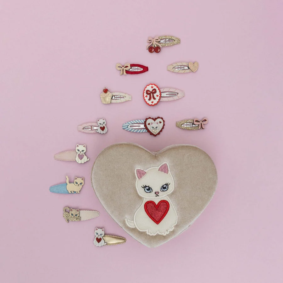 Mimi en Lula: 'Kitty heart' bag