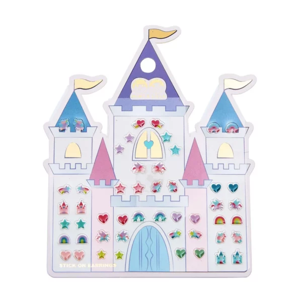 Mimi en Lula: Plak oorbelletjes 'Castle'