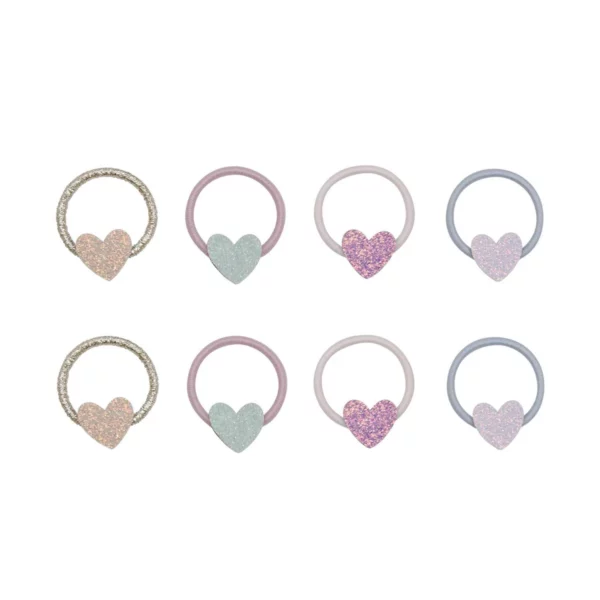 Mimi en Lula: 'Teeny hearts' mini elastiekjes