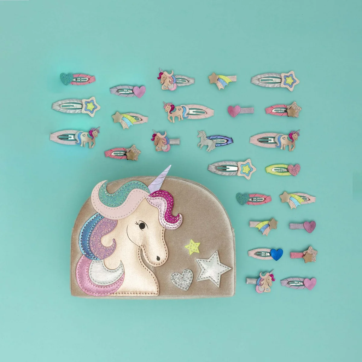 Mimi en Lula: 'Velvet unicorn' bag