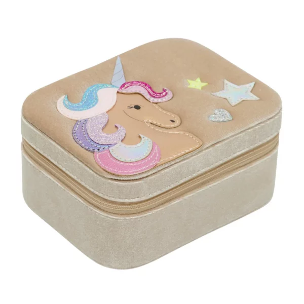 Mimi en Lula: 'Velvet unicorn' juwelenbox