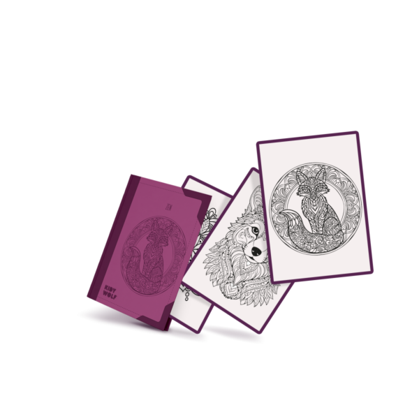 REFILL 'Kidydraw-Pad': Extra tekeningen 'Zen' 10+