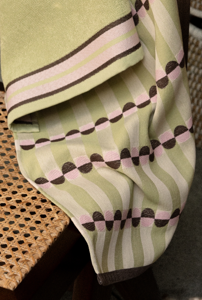 Return to sender: Giftset keukentextiel 'Salie groen'