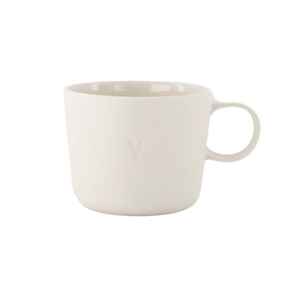 Zusss: Cappuccino mug heart sand