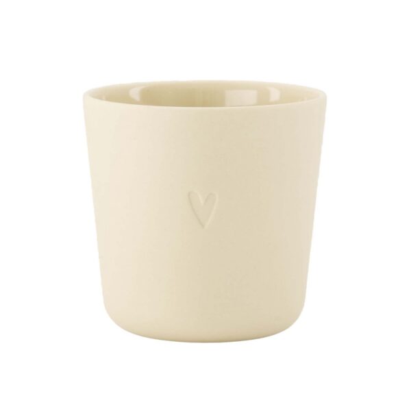 Zusss: Coffee mug heart warm sand