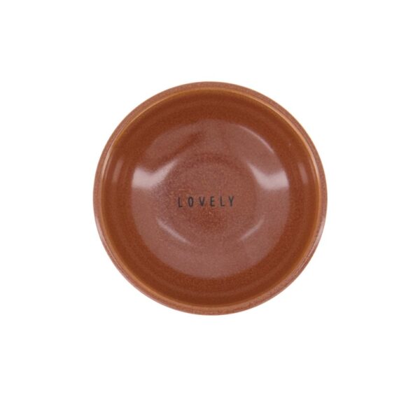 Zusss: Dipschaaltje 'Lovely' dark red
