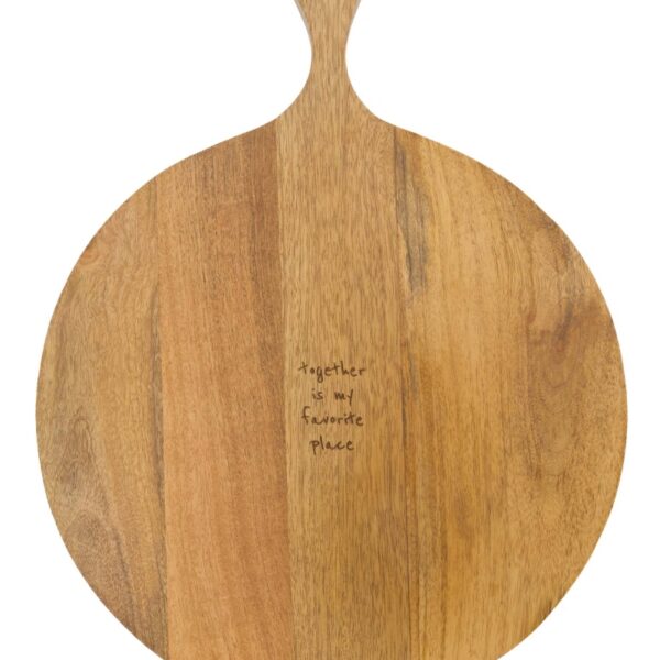 Zusss: Houten serveerschaal 'Together is my favorite place'