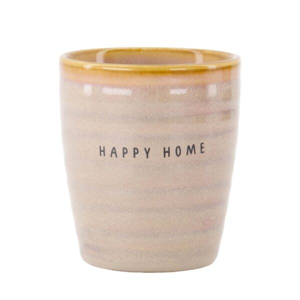 Zusss: Koffiemok 'Happy home' creme