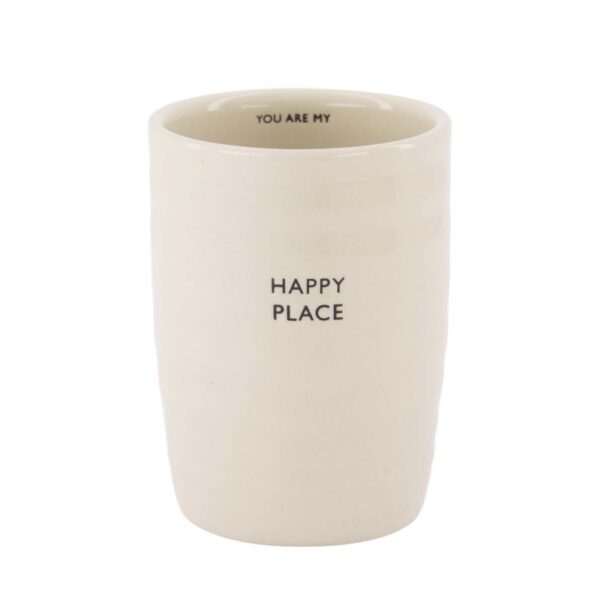 Zusss: Koffiemok 'Happy place' sand