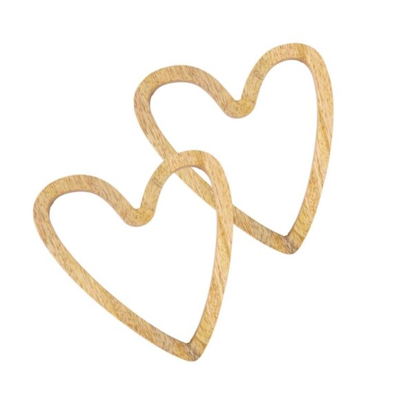Zusss: Set van 2 houten pannenonderzetters