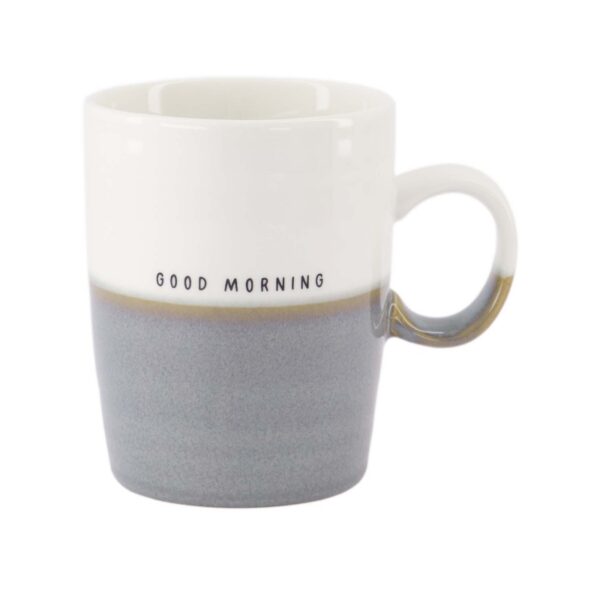 Zusss: Theemok 'Good morning' white/ash blue