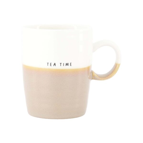 Zusss: Theemok 'Tea time' white/dark sand