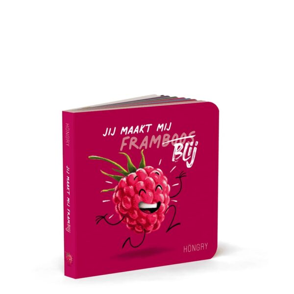 Hongry: 'Jij maakt mij framblij' kartonboek