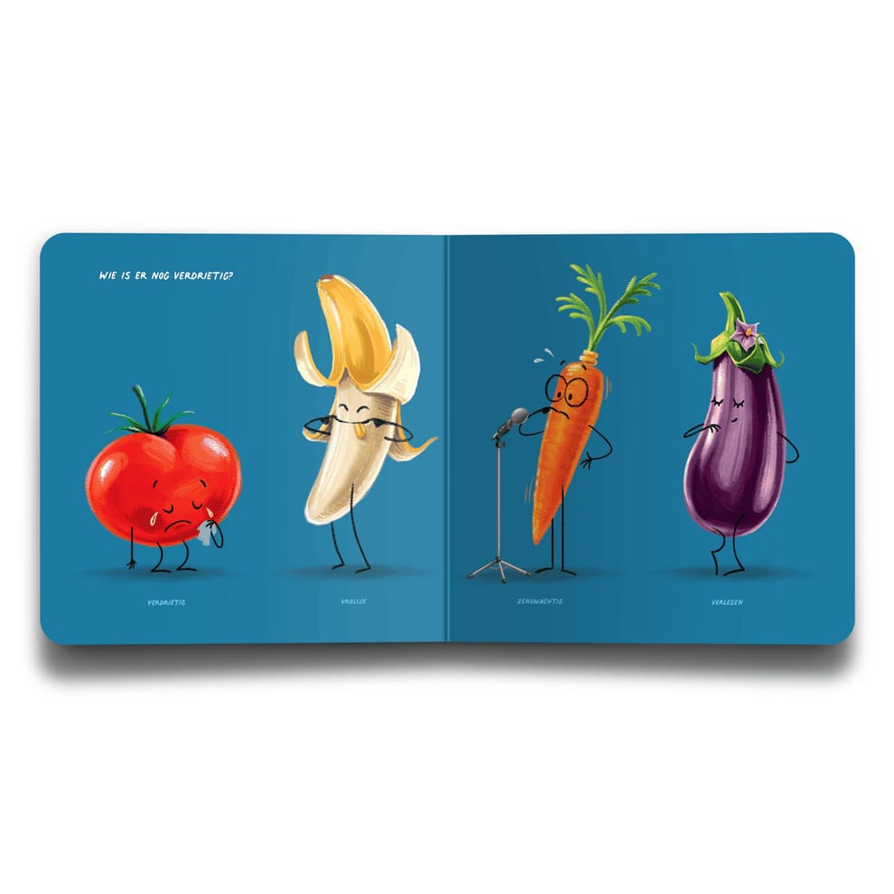 Hongry: 'Jij maakt mij framblij' kartonboek