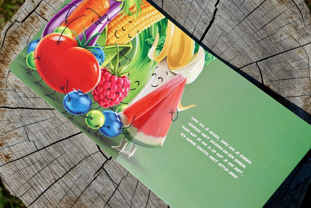 Hongry: 'Jij maakt mij framblij' kartonboek