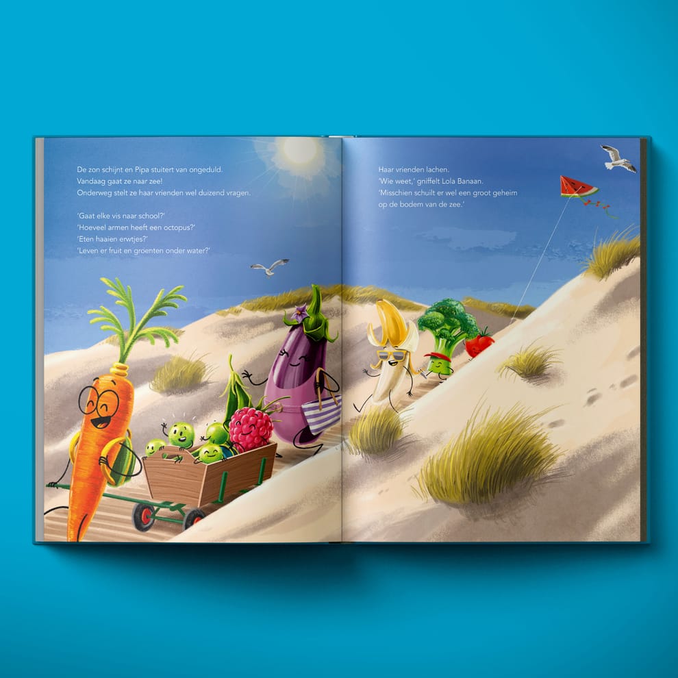 Hongry: Kinderboek 'Erwtjes onder water'