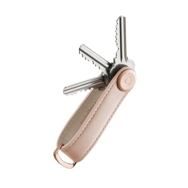 Orbitkey: Key organiser 'Leder' Blush
