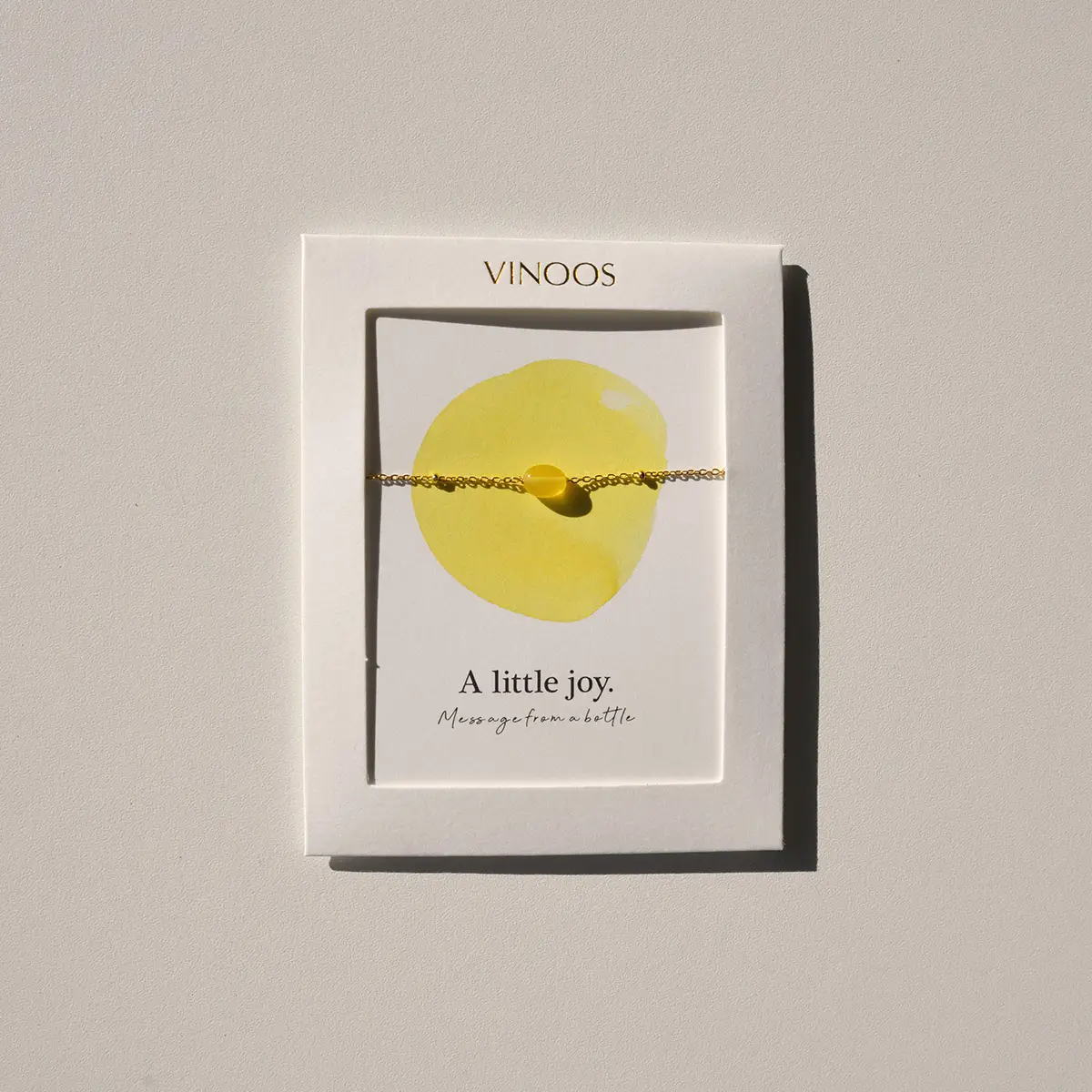 Vinoos: Wine Jewellery: Armband 'A little joy'