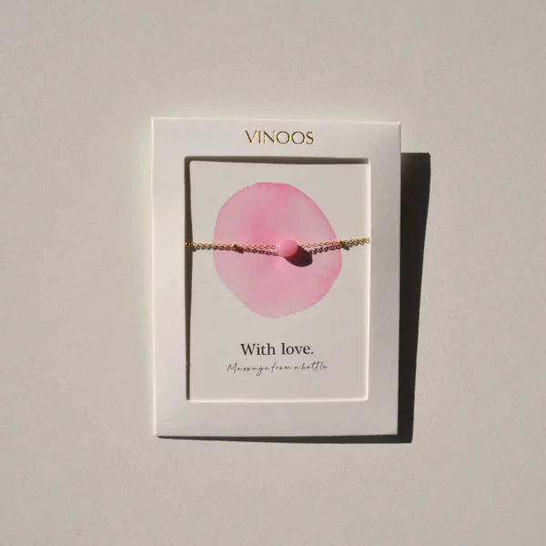 Vinoos: Wine Jewellery: Armband 'With love'
