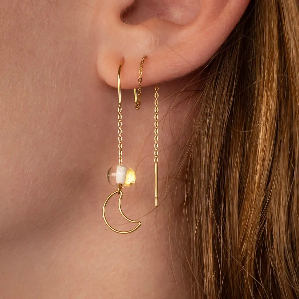 Vinoos: Wine Jewellery: Oorbellen 'Sunshine'