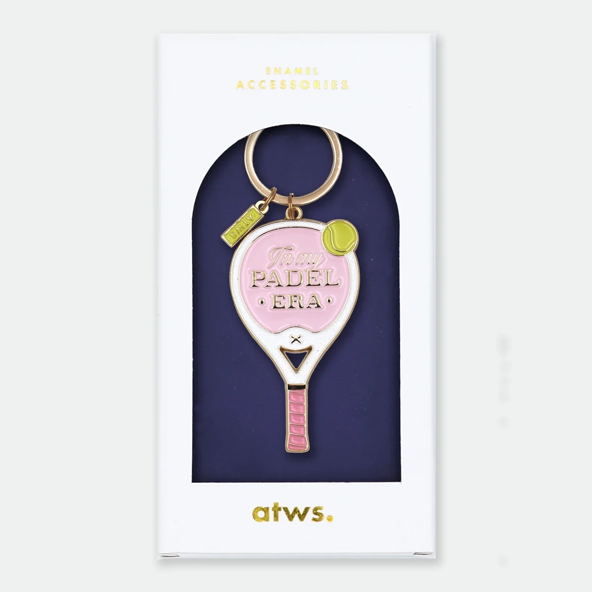 All the ways to say: Sleutelhanger 'Pink padel era'