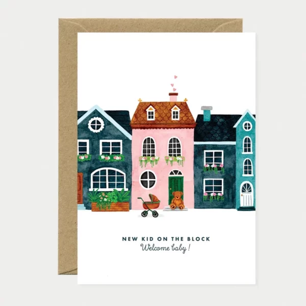 'All the ways to say' kaartje: 'New kid on the block'