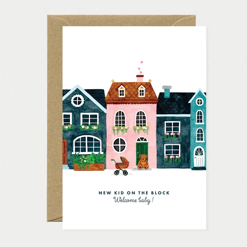 'All the ways to say' kaartje: 'New kid on the block'
