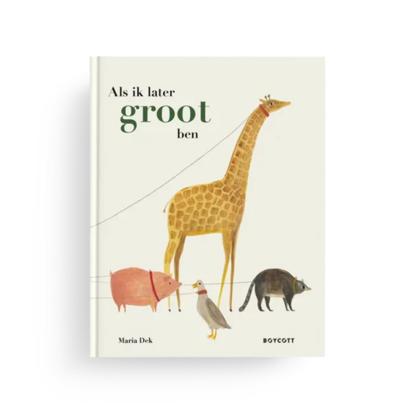Boek: Als ik later groot ben