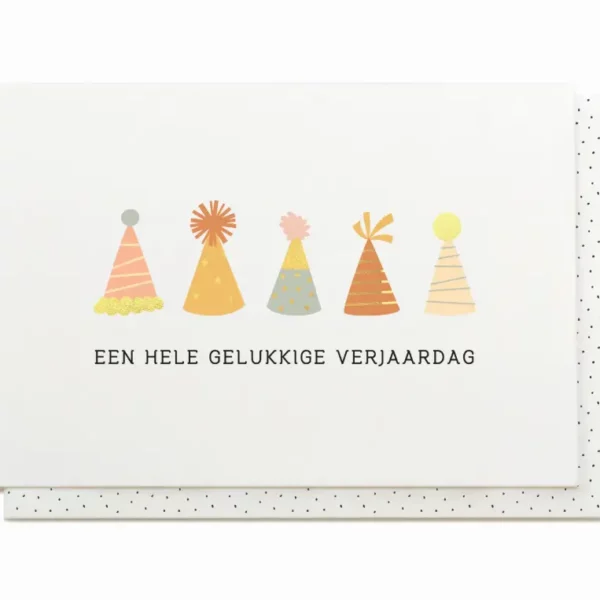 Kaartje Enfant Terrible JTS: Een hele gelukkige verjaardag