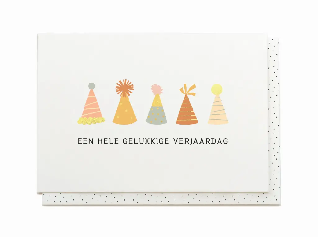 Kaartje Enfant Terrible JTS: Een hele gelukkige verjaardag