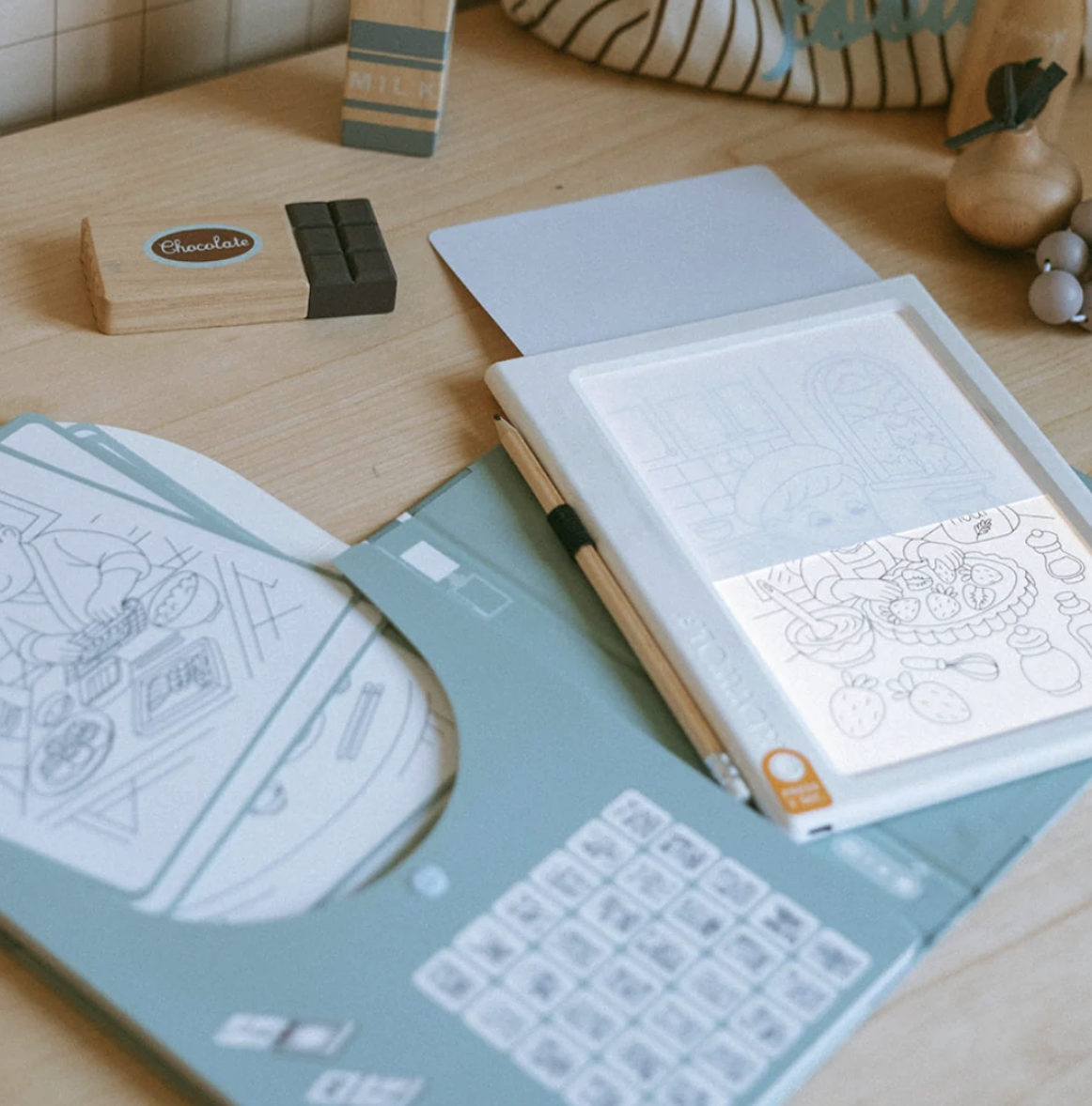 Kidydraw-pad set: Standaard papiervulling
