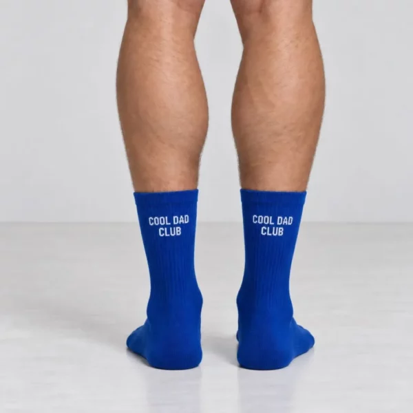 NBDC sokken: 'Cool dad club' blauw 39-42